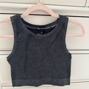 OFFLINE by aerie high neck sports bra top